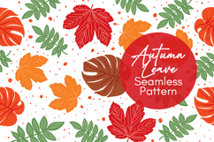 Autumn Leaves Seamless Pattern PNG Product Image 1