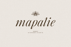 Mapalie Elegant Italic Serif Product Image 1
