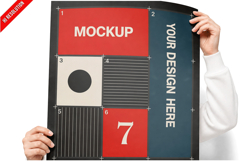 Handheld Poster Closeup Product Image 1