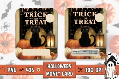 Trick Or Treat Money Card, Printable Halloween Print Product Image 1
