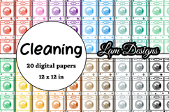 cleaning digital papers, cleaning patterns Product Image 1