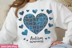 Autism awareness PNG, Autism Sublimation PNG Product Image 2