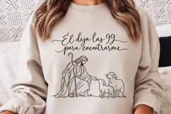 Tu Amor Vino Por Mi Christian PNG, Spanish Good Shepherd Fai Product Image 2