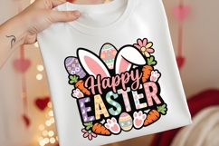 Happy Easter Bunny Pastel Design Product Image 1