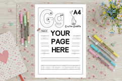 Tracing and Writing Page Mockup Product Image 2