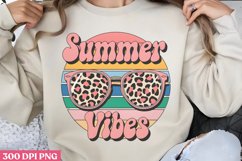 Summer Vibes PNG, Vintage Summer Sublimation PNG Product Image 2