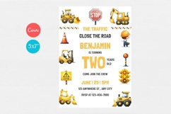 Baby Shower Invitation Template 335 Product Image 1