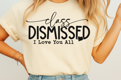 Class Dismissed SVG Product Image 2