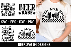 Beer SVG Design - Beer is always a good idea Product Image 1