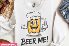 Beer me! PNG, Funny Beer Quotes Sublimation PNG Product Image 2