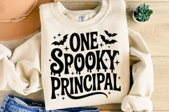 One Spooky Principal Svg | Halloween Svg | Shirt Svg Product Image 2