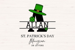 St. Patrick’s Day Monogram SVG Product Image 1