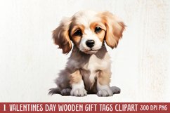 Valentine Pet Dogs Clipart, Valentine Pets Clipart Product Image 1