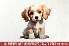 Valentine Pet Dogs Clipart, Valentine Pets Clipart Product Image 1