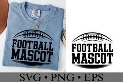 Football Mascot Svg | Game Day Svg | Sport Svg | Shirt Svg Product Image 2