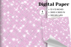 pink glitter Background Wallpaper Sparkles Digital Paper_162 Product Image 1