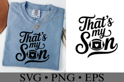 That&#039;s my Son Svg | Game Day Svg | Sport Svg | Shirt Svg Product Image 2