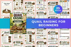 Quail Raising for Beginners Kdp interiors Product Image 1
