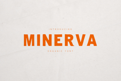 Minerva Bold Organic Sans Serif Font Product Image 1