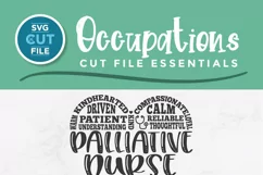 Palliative Nurse SVG, a Hospice or End of Life svg Product Image 2