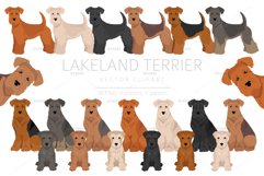 Lakeland terrier clipart Product Image 1