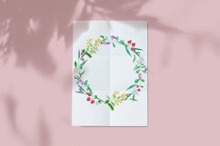 Watercolor wedding frame clipart #w171 Product Image 2