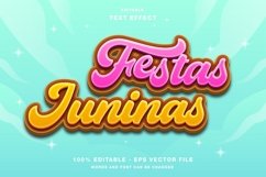 “Festa Junina Editable Text Effect Product Image 2