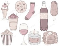 Weekend CLIPART For Icon Stickers Ladies Girls Lazy - PNG Product Image 2