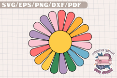 Groovy Summer Pastel Colors SVG Design Mascot Product Image 1