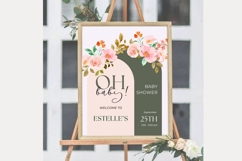 Baby Shower Welcome Template 61 Product Image 1