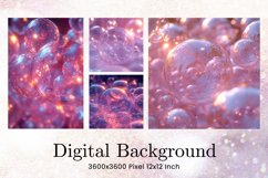 Water Bubbles Background Rainbow Water Drop Wallpaper Product Image 1
