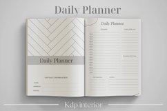 Daily Planner - KDP Interior Product Image 1