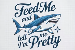 Vintage Funny Sarcastic Animal Feed me and tell me im pretty Product Image 1