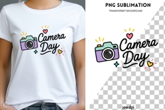 Camera Day PNG | Cute Camera Clipart | Photography Lover Product Image 1