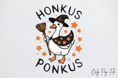 Funny Goose Quotes Sublimation PNG, Honkus ponkus Product Image 2