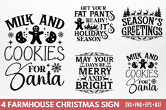 Farmhouse Christmas Sign SVG Product Image 1