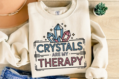 Crystals are my therapy Svg | Halloween Svg | Shirt Svg Product Image 2