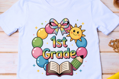 1st Grade PNG, Bracelets Back to School , Grade Level PNG Product Image 1