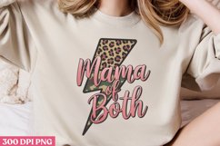 Mama of both PNG, Mothers Day Sublimation PNG Product Image 2