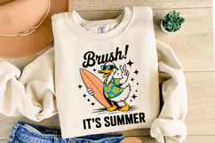Brush It's Summer svg | Svg Files for Cricut | Shirt Svg Product Image 1