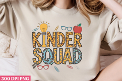 KINDER SQUAD PNG, Teacher Sublimation Bundle PNG Product Image 2