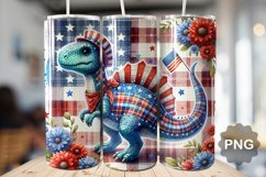 4th Of July Dinosaur Tumbler Bundle - 15 Designs Product Image 2