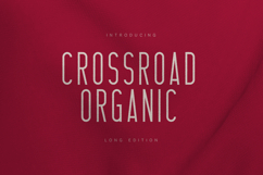 Crossroad Organic Tall Condensed Sans Serif Product Image 1