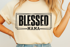 Blessed Mama SVG Product Image 1