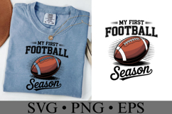 My first Football Season Svg | Game Day Svg | Shirt Svg Product Image 2