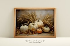 Fall Wall Decor Printable Pumpkin Still Life Painting Product Image 1