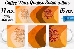 Coffee Mug Sublimation | 11 Oz 15 Oz Mug | Mug Wrap Template Product Image 1