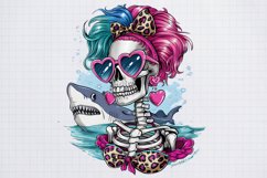 Funny Skeleton Messy CLIPART PNG Product Image 1
