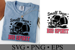 Small Town Big Spirit Svg | Game Day Svg | Shirt Svg Product Image 2