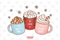 I just want to drink hot cocoa and watch Christmas Movies Product Image 1